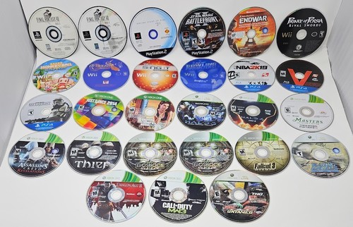 Lotto dischi videogiochi - lotto,