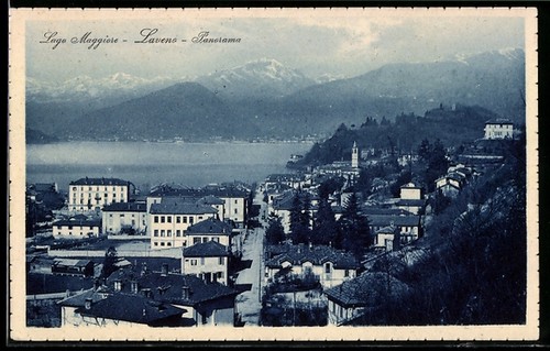 Cartolina laveno lago - cartolina, laveno/lago