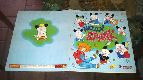 Album hello spank panini 1984 - hello,