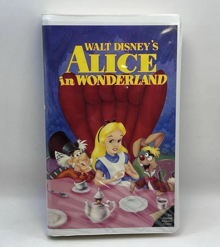 Alice wonderland vhs - alice,