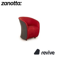 Zanotta Calla Stoff Sessel Rot