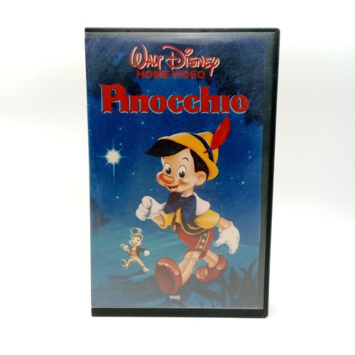Vhs pinocchio walt - vhs,