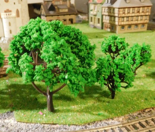 Alberi verde medio 10 - verde,