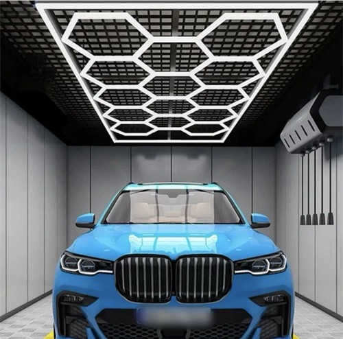 Lampada led esagonale garage - lampada,