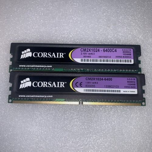 Corsair xms2 2gb - xms2, (2x1gb)
