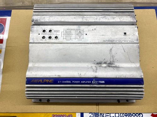 Amplificatore auto alpine - amplificatore,