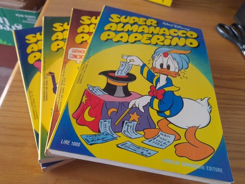 Lotto super almanacco paperino - super,