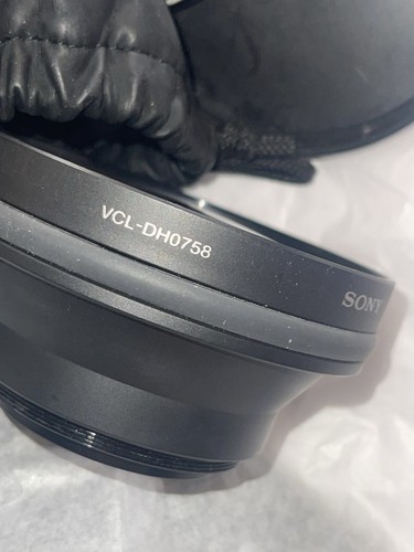 Sony vcl hg0758 - sony, obiettivo