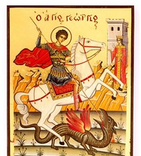 Icona greca bizantina di San