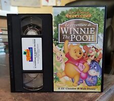 VHS LE AVVENTURE DI WINNIE THE POOH Walt Disney PAL ITALIA Leggere Descrizione