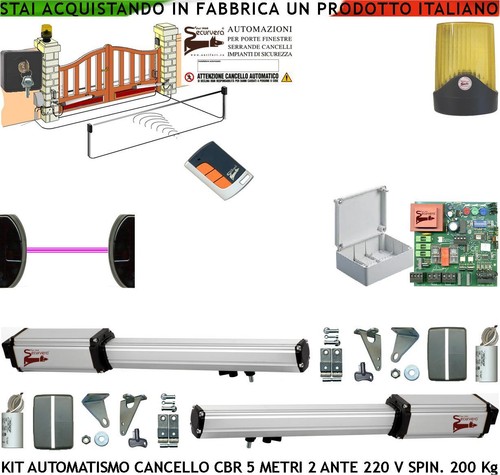 Cancello automatico 2 - mt,