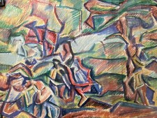 Belle Lithographie Couleur