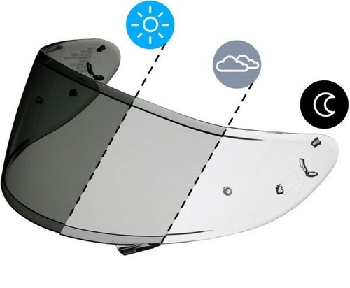 Visiera fotocromatica