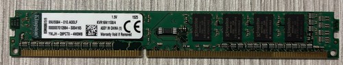 Dimm kingston 4gb - 4gb, ddr3