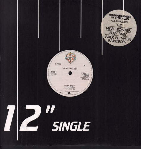 Donald fagen ruby baby - fagen, 12"