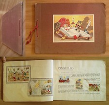 Album de Beukelaer PINOCCHIO, anni '40 - ill DISNEY - COMPLETO con 129 Figurine*