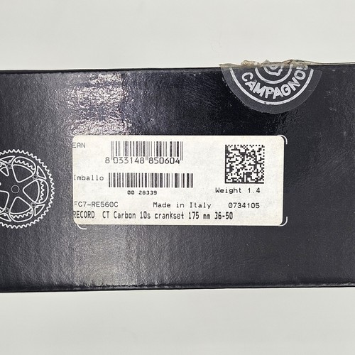 Campagnolo record 10s - record, crankset