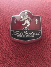 Ford Consul Zephyr Zodiac Grille Calandre Badge Vintage