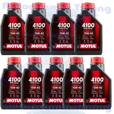 9 Litri Olio Motore Motul 4100