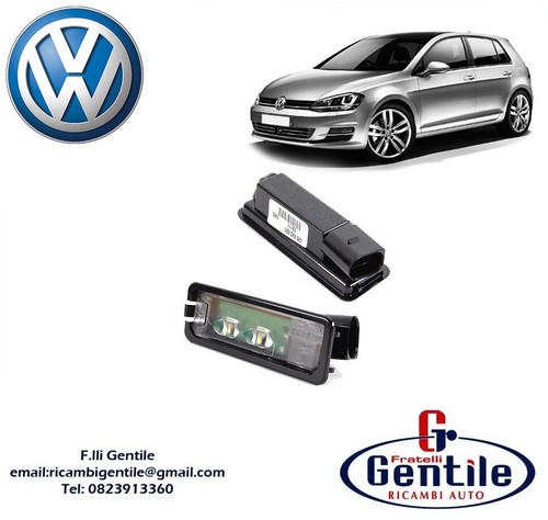 Golf 2013 luci targa a - vw, 7