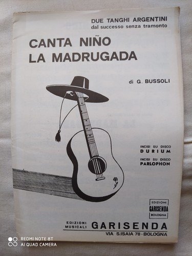 Gino bussoli canta nino - gino, "canta