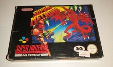 Super Metroid Completo GIG ITALIANO SNES AUTENTICO Nintendo Ottime Condizioni!