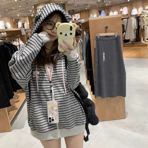 Felpa donna con - , cappuccio