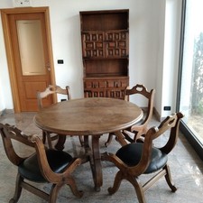 Calligaris 490T Tavolo Allungabile con Apertura a Libro - Marrone