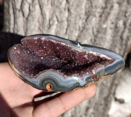 Ametista geode agata uruguay - agata,