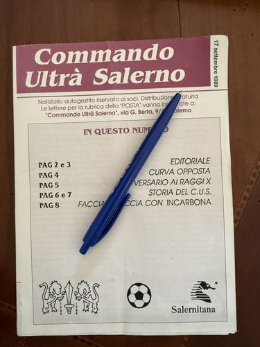 Fanzine commando ultras - commando,