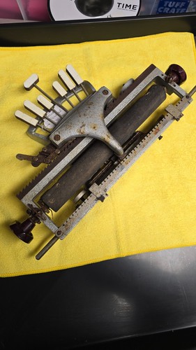 Rare ddr braille typewriter - ddr,