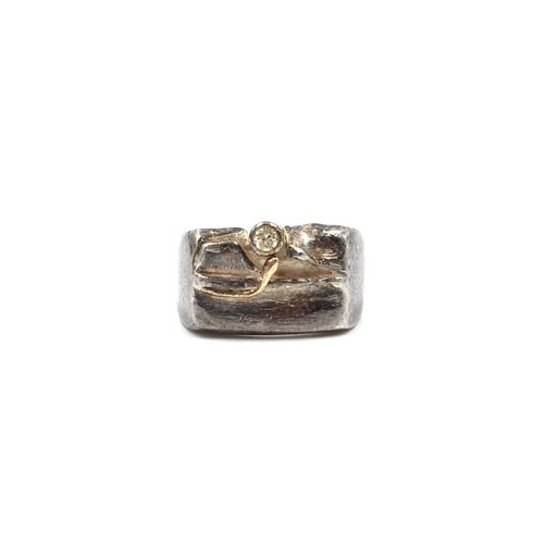 Anello vintage argento 925 - in,