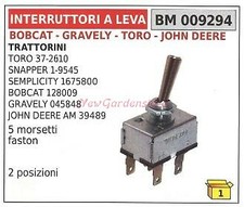 Interruttore a leva BOBCAT