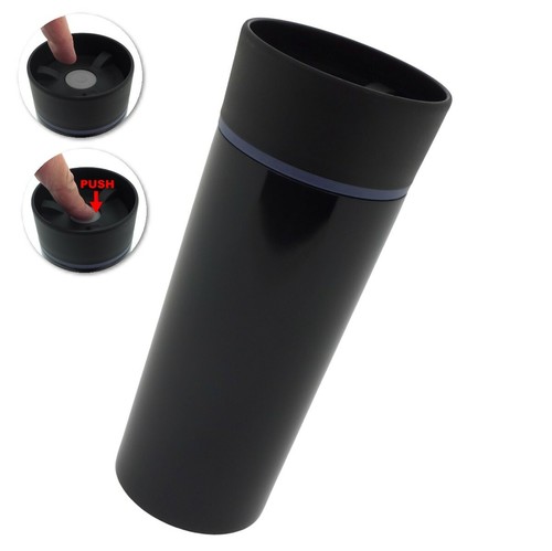 Tazza termica nera isolata - nera,