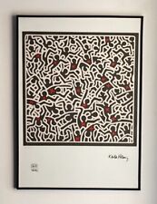 lithographie Keith HARING 50 par 70 cm
