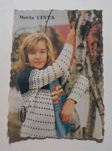 Rare vintage petite carte - petite, 60s