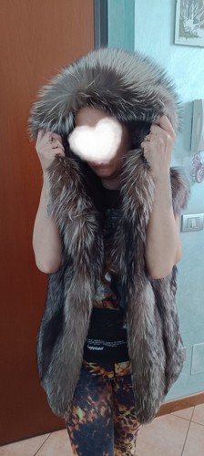 Gillet pelliccia volpe - in,
