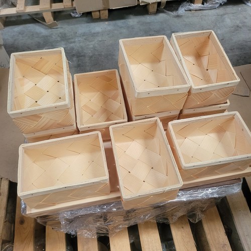 Cesto legno set di - cesto,