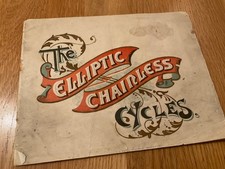 1897 LA BICICLETTA ELLITTICA