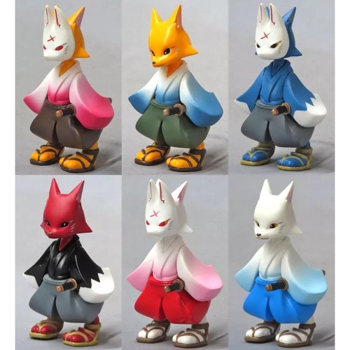Set fox warrior 7 cm - fox,