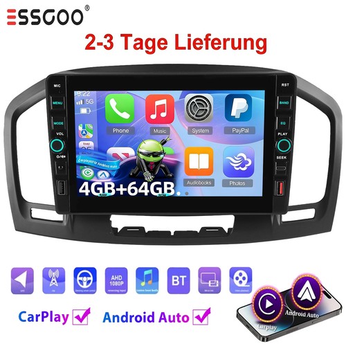 Autoradio carplay 4 64g - autoradio, 8"