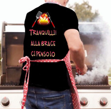t shirt barbecue  maniche corte maglietta idea regalo bbq king brace 
