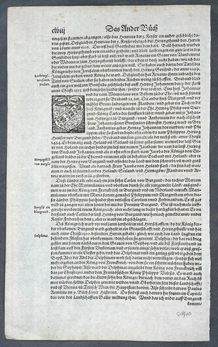 1574 seb munster - antica, stampa
