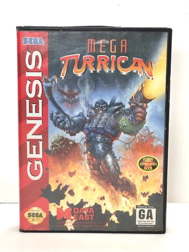 Mega turrican sega genesis - turrican,