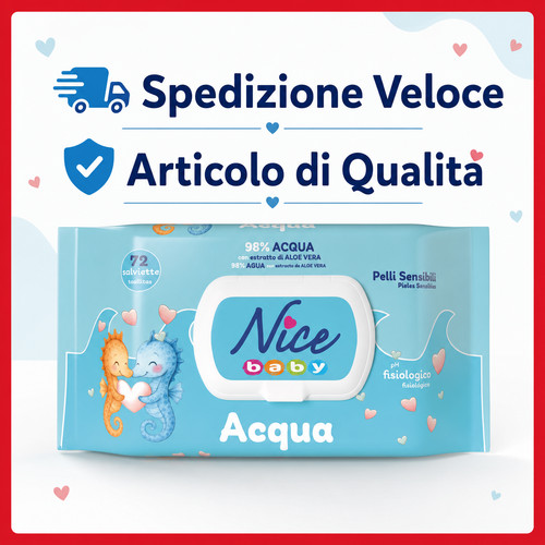 Nice baby acqua salviette - nice,