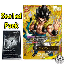 GOGETA DRAGON BALL CARD FUSION