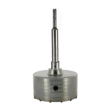 FRESA MURO CAROTATRICE A TAZZA 130 MM BARRA ASTA SDS PLUS 35 CM TRAPANO