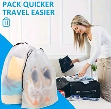 3x sacchetti per scarpe sacco