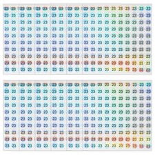 Adesivi riflettenti rotondi