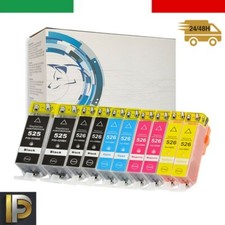 KIT 10 CARTUCCE COMPATIBILI CANON PGI525-CLI526 IP4820, IP4850, IP 4950 MG 5150